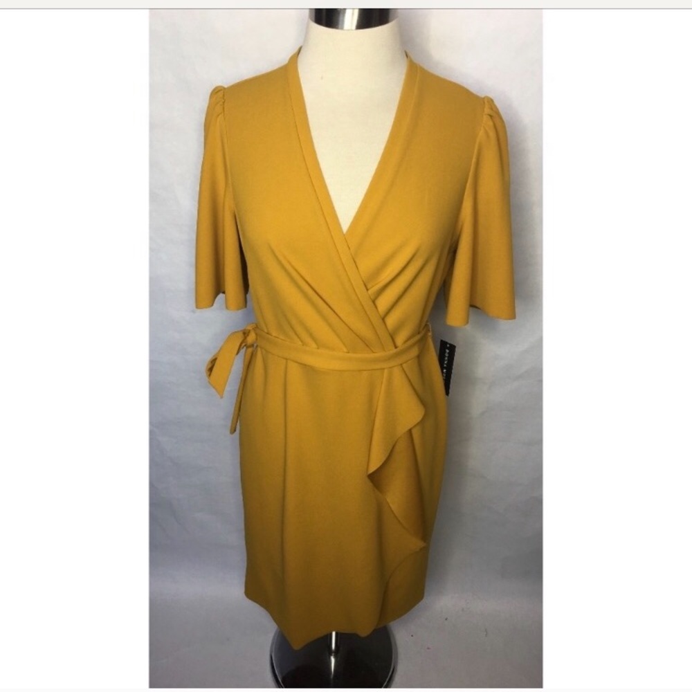 Faux Wrap Dress
